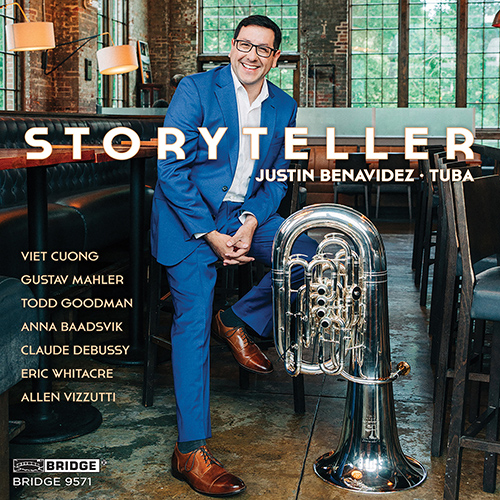 Imagen de apoyo de  Tuba Concertos and Tuba and Piano Music - CUONG, Viet / MAHLER, G. / GOODMAN, T. / VIZZUTTI, A. (Storytellers) (Benavidez, Dunnigan, Lima)