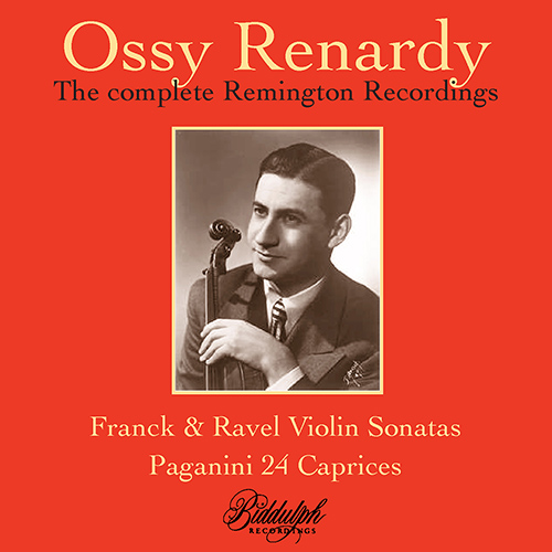 Imagen de apoyo de  RENARDY, Ossy: Remington Recordings (Complete) (1953)