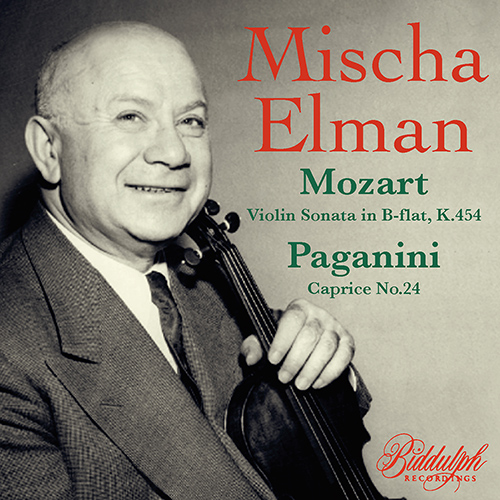 Imagen de apoyo de  ELMAN, Mischa: RCA Victor Recordings - MOZART, W.A. / PAGANINI, N. / GOSSEC, F.-J. / BEETHOVEN, L. van / CUI, C. / ARENSKY, A.S. (1949-1951)