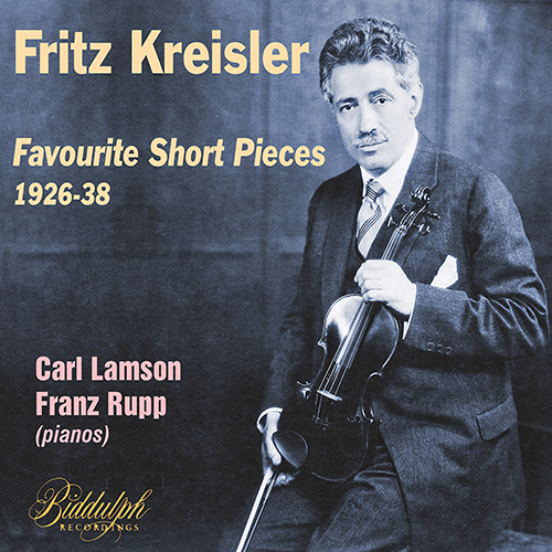 Imagen de apoyo de  Violin and Piano Music -  KREISLER, F. LEHÁR, F. / ALBÉNIZ, I. / DOHNÁNYI, E. (Favourite Short Pieces) (Kreisler, Lamson, Rupp) (1926-1938)
