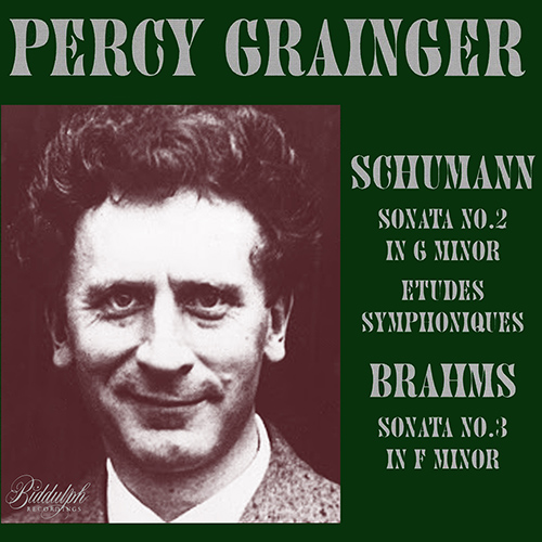 Imagen de apoyo de  SCHUMANN, R.: Piano Sonata No. 2 / Études symphoniques / BRAHMS, J.: Piano Sonata No. 3 (P. Grainger) (1924-1928)