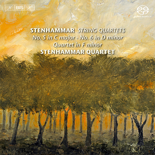 Imagen de apoyo de  STENHAMMAR, W.: String Quartets, Vol. 2 - Nos. 5 and 6 / String Quartet in F Minor (Stenhammar Quartet)