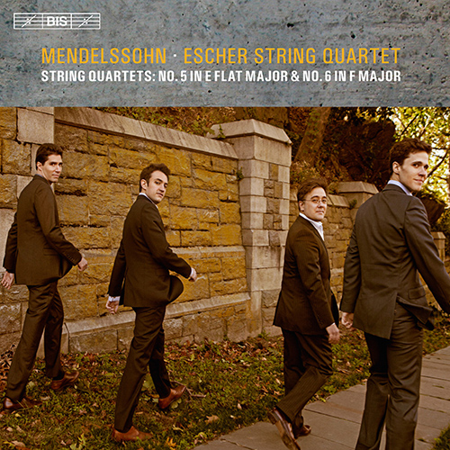 Imagen de apoyo de  MENDELSSOHN, Felix: String Quartets Nos. 5 and 6 (Escher String Quartet)