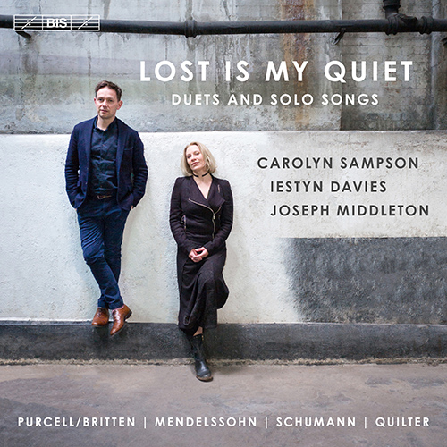 Imagen de apoyo de  Vocal Duet Recital: Sampson, Carolyn / Davies,  Iestyn - BRITTEN, B. / MENDELSSOHN, Felix / SCHUMANN, R. / QUILTER, R. (Lost is My Quiet)