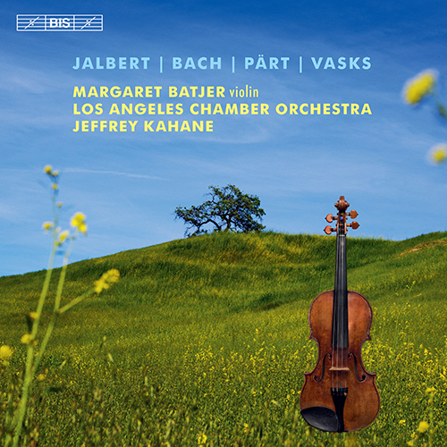 Imagen de apoyo de  Violin Concertos - JALBERT, B. / BACH, J.S. / PÄRT, A. / VASKS, P. (Batjer, Los Angeles Chamber Orchestra, J. Kahane)