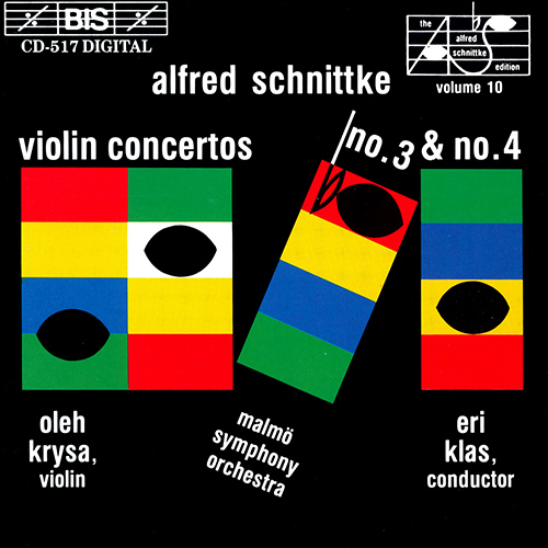 Imagen de apoyo de  SCHNITTKE, A.: Violin Concertos Nos. 3 and 4
