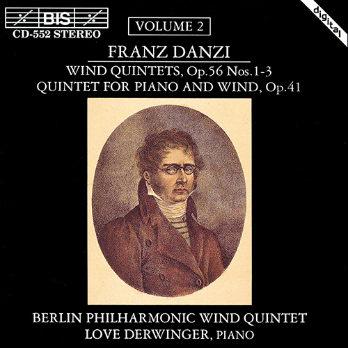 Imagen de apoyo de  DANZI:  Wind Quintets, Vol. 2