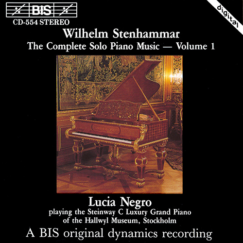 Imagen de apoyo de  STENHAMMAR: Complete Solo Piano Music, Vol. 1