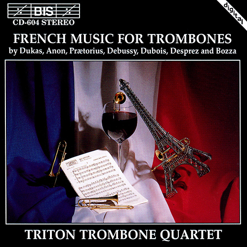Imagen de apoyo de  DESPREZ, F. / BOZZA / PRAETORIUS: Trombone Music