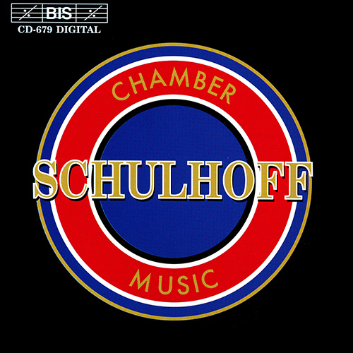 Imagen de apoyo de  SCHULHOFF: Chamber Music