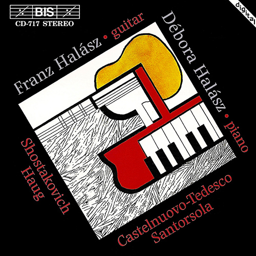 Imagen de apoyo de  SHOSTAKOVICH / CASTELNUOVO-TEDESCO / SANTORSOLA:  Music for Guitar and Piano