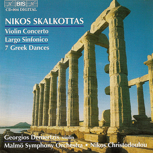 Imagen de apoyo de  SKALKOTTAS: Violin Concerto / Largo Sinfonico / Greek Dances