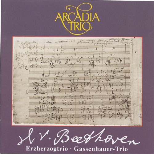 Imagen de apoyo de  BEETHOVEN, L. van: Piano Trios, Op. 11, "Gassenhauer" and Op. 97, "Archduke" (Arcadia Trio)