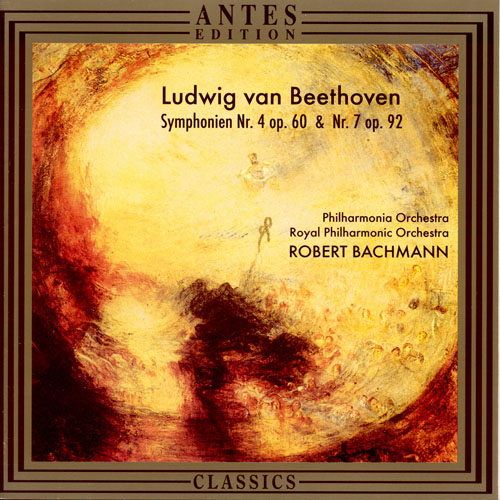 Imagen de apoyo de  BEETHOVEN, L. van: Symphonies Nos. 4, 7 (Philharmonia Orchestra, Royal Philharmonic, R. Bachmann)