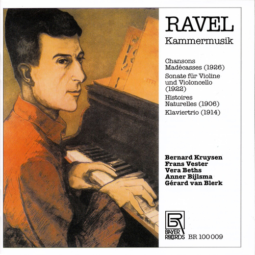 Imagen de apoyo de  RAVEL, M.: Chansons madécasses / Sonata for Violin and Cello / Histoires naturelles (Kruysen, Vester, Beths, Bijlsma, Blerk)