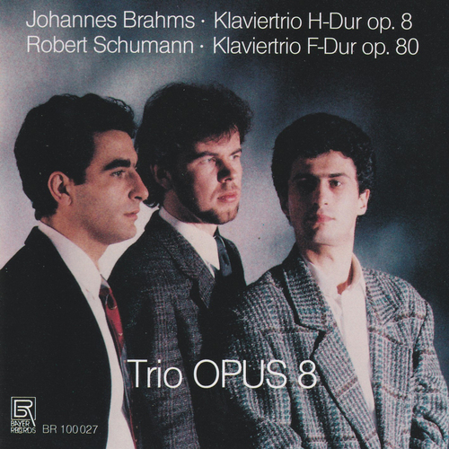 Imagen de apoyo de  BRAHMS, J.: Piano Trio No. 1 / SCHUMANN, R.: Piano Trio No. 2 (Trio Opus 8)