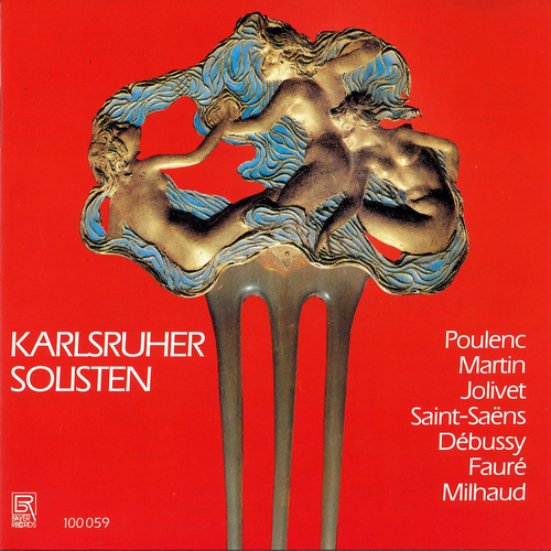 Imagen de apoyo de  Flute, Clarinet and Piano Music (20th Century) - POULENC, F. / MARTIN, F. / JOLIVET, A. / SAINT-SAËNS, C. (Becker, Meyer, Genuit)