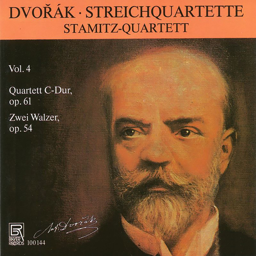 Imagen de apoyo de  DVOŘÁK, A.: String Quartets, Vol. 4 - No. 11 / 2 Waltzes (Stamitz Quartett)