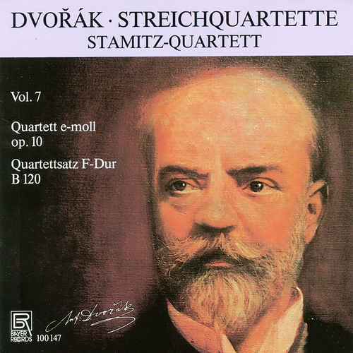 Imagen de apoyo de  DVOŘÁK, A.: String Quartets, Vol. 7 - No. 4 / String Quartet Movement (Stamitz Quartett)