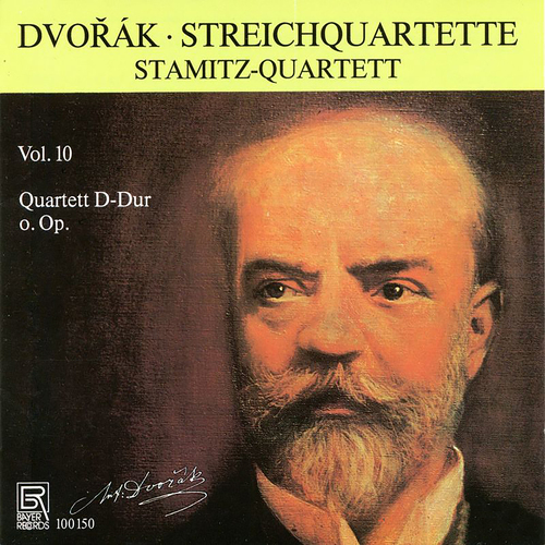 Imagen de apoyo de  DVOŘÁK, A.: String Quartets, Vol. 10 - No. 3 (Stamitz Quartett)