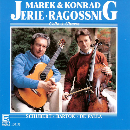 Imagen de apoyo de  Cello and Guitar Recital: Jerie, Marek / Ragossnig, Konrad - SCHUBERT, F. / BARTÓK, B. / FALLA, M. de