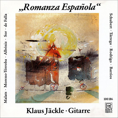 Imagen de apoyo de  Guitar Recital: Jäckle, Klaus - SCHUBERT, F. / TÁRREGA, F. / RODRIGO, J. / BARRIOS MANGORÉ, A. (Romanza Española)