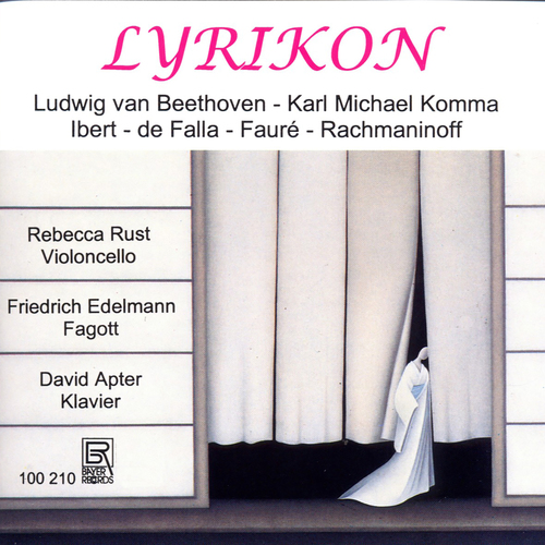 Imagen de apoyo de  Cello Music (19th-21st Centuries)- BEETHOVEN, L. van / KOMMA, K.M. / IBERT, J. / FALLA, M. de / FAURÉ, G. (Lyrikon) (Rust, Edelmann, Apter)