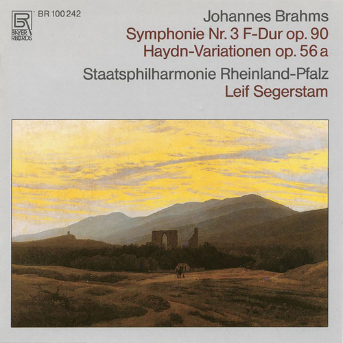 Imagen de apoyo de  BRAHMS, J.: Symphony No. 3 / Variations on a Theme by Haydn, "St. Anthony Variations" (Rheinland-Pfalz State Philharmonic, Segerstam)
