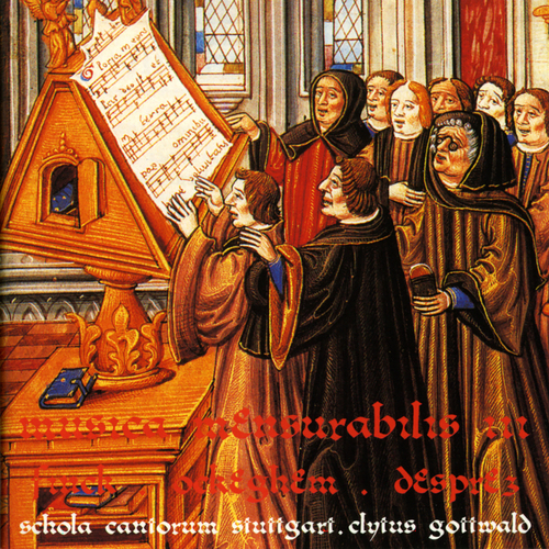 Imagen de apoyo de  Choral Concert: Stuttgart Schola Cantorum - FINCK, H. / JOSQUIN DES PREZ / OCKEGHEM, J. (Musica mensurabilis III)