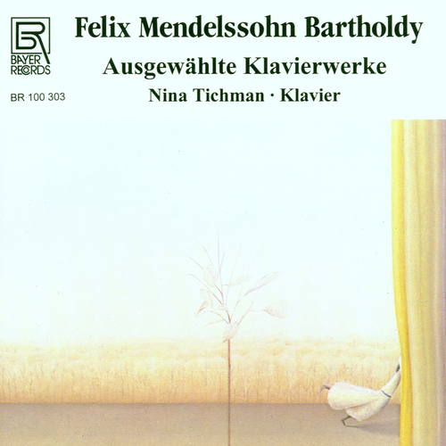 Imagen de apoyo de  MENDELSSOHN, Felix: 3 Etudes / Fantasia, "Sonate Éccossaise" / Rondo capriccioso / Variations sérieuses (Ausgewählte Klavierwerke) (Tichman)