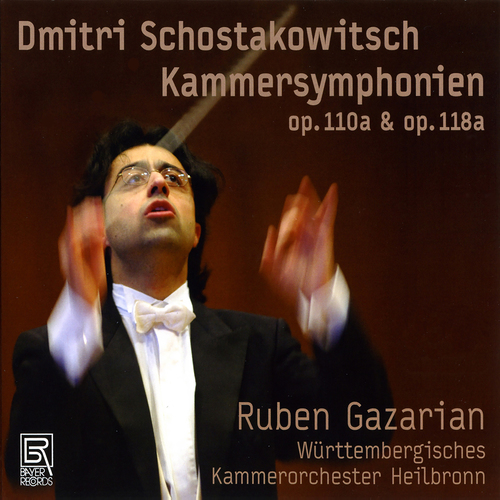 Imagen de apoyo de  SHOSTAKOVICH, D.: Chamber Symphony, Op. 110a / Symphony for Strings, Op. 118a (Württemberg Chamber Orchestra of Heilbronn, Gazarian)