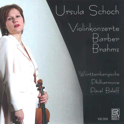 Imagen de apoyo de  BARBER, S.: Violin Concerto, Op. 14 / BRAHMS, J.: Violin Concerto, Op. 77 (Schoch, Württembergische Philharmonie Reutlingen, Baleff)