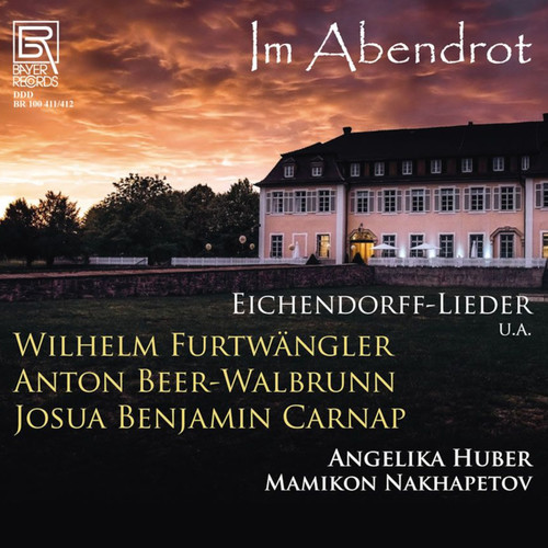 Imagen de apoyo de  Vocal Recital (Soprano): Huber, Angelika - FURTWÄNGLER, W. / BEER-WALBRUNN, A. / CARNAP, J.B. (Im Abendrot)