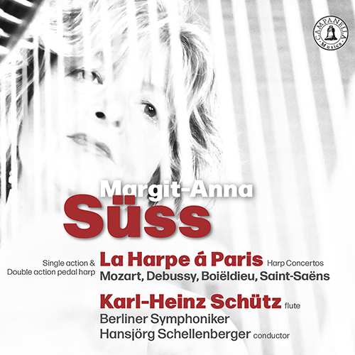 Imagen de apoyo de  Harp Recital: Süss, Margit-Anna - MOZART, W.A. / DEBUSSY, C. / BOIELDIEU, F.A. / SAINT-SAËNS, C. (La harpe á Paris)