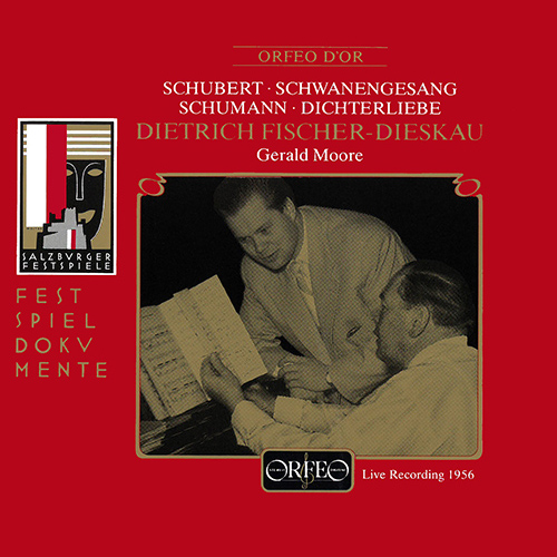 Imagen de apoyo de  Vocal Recital (Baritone): Fischer-Dieskau, Dietrich - SCHUBERT, F. / SCHUMANN, R. (1956)