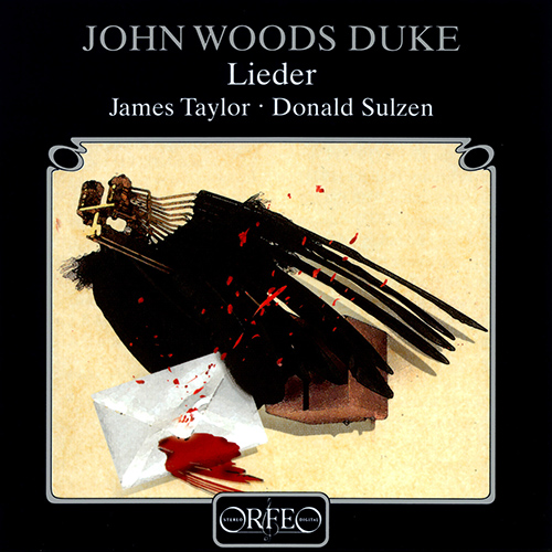 Imagen de apoyo de  DUKE, J.: Lieder (J. Taylor, Sulzen)