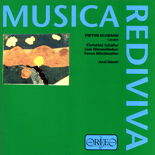 Imagen de apoyo de  ULLMANN, V.: Vocal Music (C. Schäfer, Himmelheber, Windmüller, Bauni)