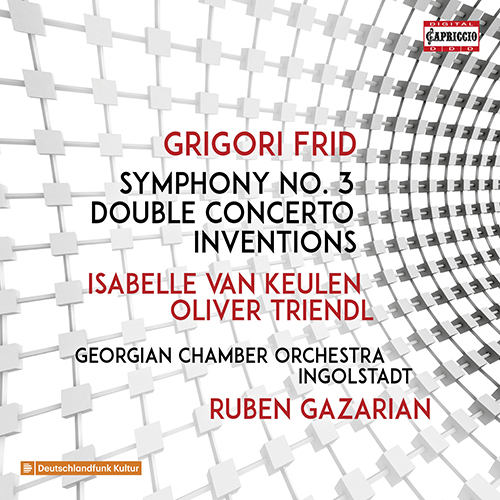 Imagen de apoyo de  FRID, G.: Symphony No. 3 / Concerto for Viola and Piano / 2 Inventions (Keulen, Triendl, Ingolstadt Georgian Chamber Orchestra, Gazarian)