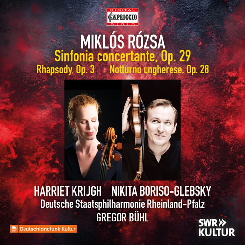 Imagen de apoyo de  RÓZSA, M.: Sinfonia concertante / Cello Rhapsody / Notturno ungherese (Boriso-Glebsky, Krijgh, Rheinland-Pfalz State Philharmonic, Bühl)