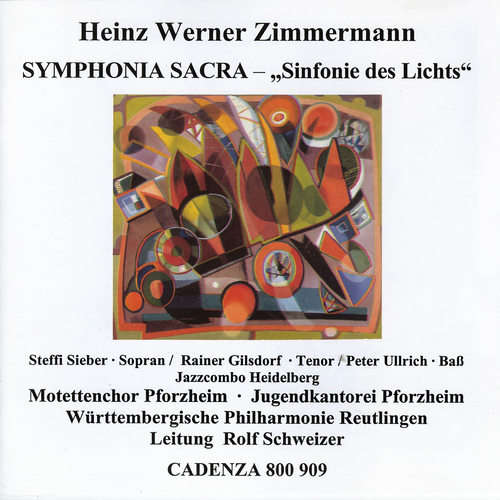 Imagen de apoyo de  ZIMMERMANN, H.W.: Symphonia sacra, "Symphonie des Lichtes" (Motettenchor, Jugendkantorei, Württembergische Philharmonie Reutlingen, Schweizer)