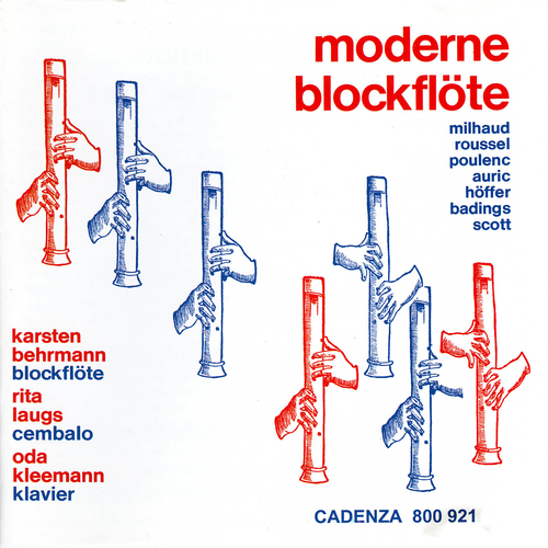 Imagen de apoyo de  MORDERNE BLOCKFLÖTE - Contemporary Music for Recorder, Vol. 6 (Behrmann, Kleemann,  Laugs)