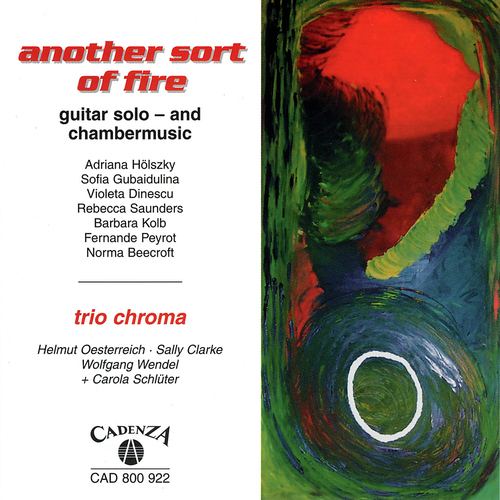 Imagen de apoyo de  Guitar Solo and Chamber Music - HÖLSZKY, A. / KOLB, B. / PEYROT, F. / SAUNDERS, R. / SCHLÜNZ, A. (Another Sort of Fire)