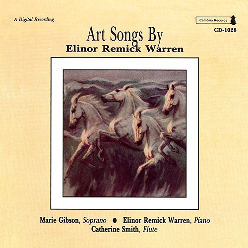 Imagen de apoyo de  WARREN, E.R.: Vocal Music (Gibson, Scholl)