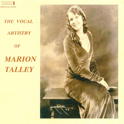 Imagen de apoyo de  Vocal Recital: Talley, Marion (Soprano) – STRAUSS II, J. / ROSSINI, G. / VERDI, G. / THOMAS, A. / OFFENBACH, J. / DONIZETTI, G. (1923-1938)