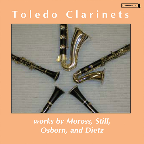 Imagen de apoyo de  MOROSS, J.: Clarinet Choir Sonatina / STILL, W.G.: Las Pascuas / OSBORN, S.: Quartet No. 1 / DIETZ, C.: De Profundis (Toledo Clarinets)