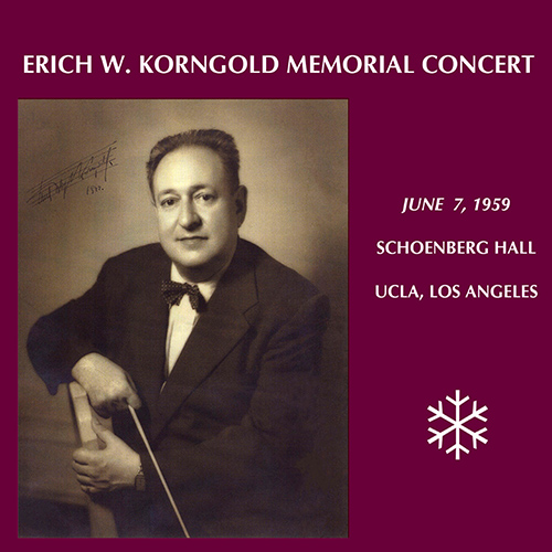 Imagen de apoyo de  KORNGOLD MEMORIAL CONCERT (1959)