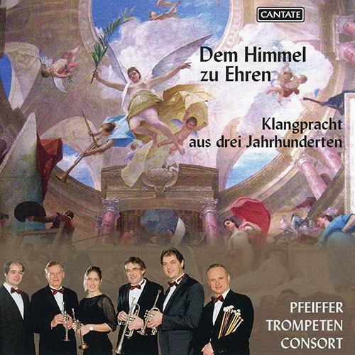 Imagen de apoyo de  Chamber Music - BACH, J.S. / BIZET, G. / PEERSON, M. / PRAETORIUS, M. / VIVALDI, A. (Dem Himmel zu Ehren) (Pfeiffer-Trompeten-Consort)