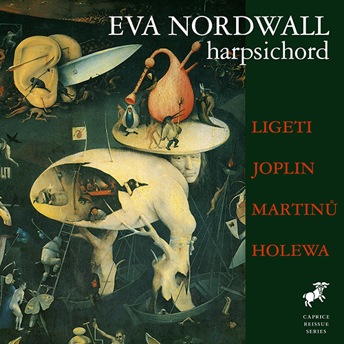 Imagen de apoyo de  Harpsichord Recital: Nordwall, Eva - LIGETI, G. / JOPLIN, S. / MARTINŮ, B. / HOLEWA, H.