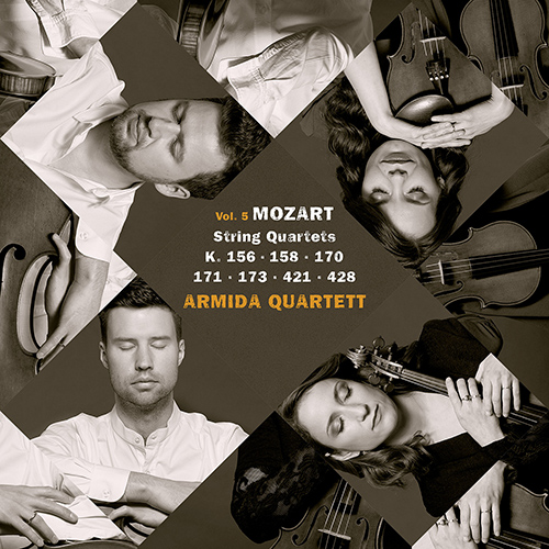 Imagen de apoyo de  MOZART, W.A.: String Quartets, Vol. 5 - Nos. 3, 5, 10, 11, 13, 15 and 16 (Armida Quartet)