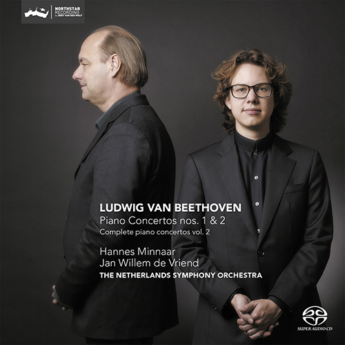 Imagen de apoyo de  BEETHOVEN, L. van: Piano Concertos Nos. 1 and 2 (Minnaar, Netherlands Symphony, Vriend)